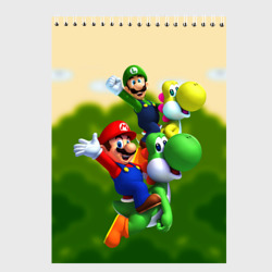 Скетчбук Mario - Luigi - Yoshi