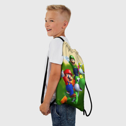 Рюкзак-мешок 3D Mario - Luigi - Yoshi - фото 2