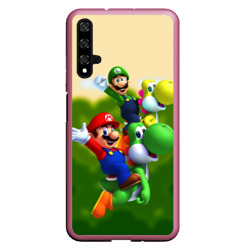 Чехол для Honor 20 Mario - Luigi - Yoshi