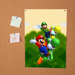 Постер Mario - Luigi - Yoshi - фото 2