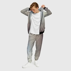 Мужской костюм 3D Металлик скин текстура градиентная - фото 2