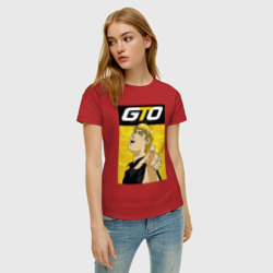 Женская футболка хлопок GТО - фото 2