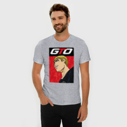 Мужская футболка хлопок Slim GTО - фото 2
