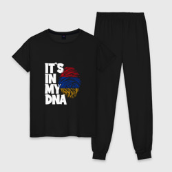 Женская пижама хлопок ДНК - Армения