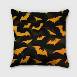 Подушка 3D Летучие мыши ночь хеллоуин halloween night bats