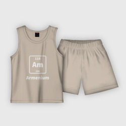 Детская пижама с шортами хлопок Армениум