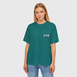 Женская футболка oversize 3D Персонаж 218 - фото 2