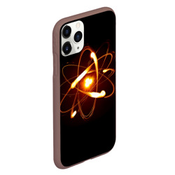 Чехол для iPhone 11 Pro матовый Атом и электроны - фото 2
