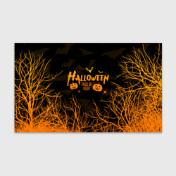 Бумага для упаковки 3D Halloween forest bats летучие мыши в лесу хеллоуин