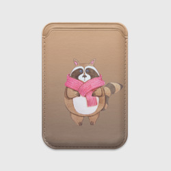 Картхолдер Magsafe магнитный Акварельный енотик