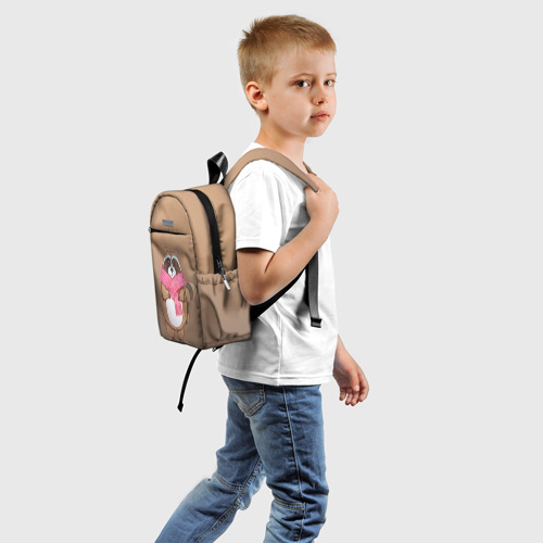Детский рюкзак 3D Акварельный енотик - фото 2
