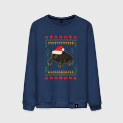 Мужской свитшот хлопок Рождественский свитер Жаба
