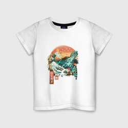 Черепаха Япония – Детская футболка хлопок с принтом купить со скидкой в -20%