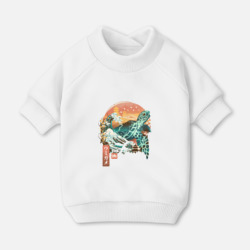 Свитшот для собак хлопок Черепаха Япония