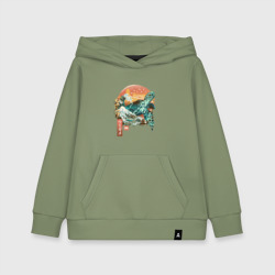 Детская толстовка хлопок Черепаха Япония