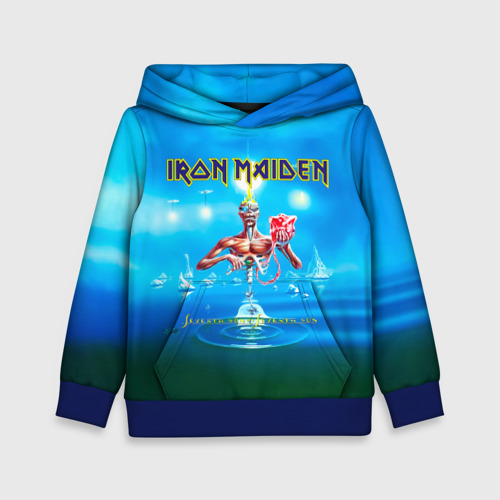 Детская толстовка 3D Seventh Son of a Seventh Son - Iron Maiden, цвет синий