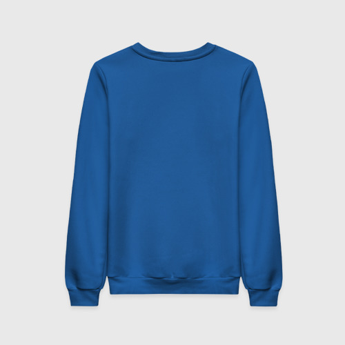 Женский свитшот хлопок Рождественский свитер Хаски, цвет синий - фото 2