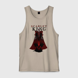 Мужская майка хлопок Алый Король