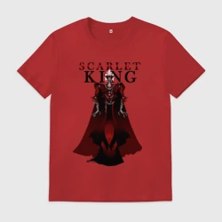 Мужская футболка хлопок Алый Король