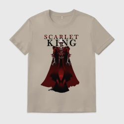 Мужская футболка хлопок Алый Король