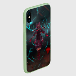 Чехол для iPhone XS Max матовый The Eye of the Storm - фото 2