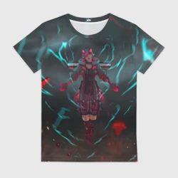 Женская футболка 3D The Eye of the Storm