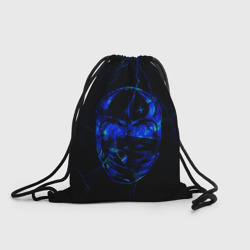 Рюкзак-мешок 3D C-19 череп в маске