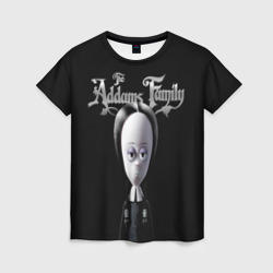 Женская футболка 3D Addams Family Wednesday cartoon