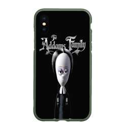 Чехол для iPhone XS Max матовый Addams Family Wednesday cartoon