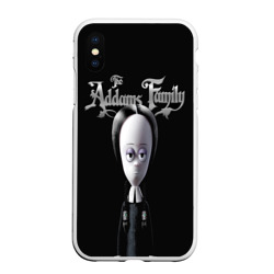 Чехол для iPhone XS Max матовый Addams Family Wednesday cartoon