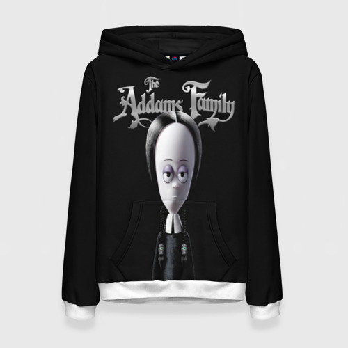 Женская толстовка 3D Addams Family Wednesday cartoon, цвет 3D печать