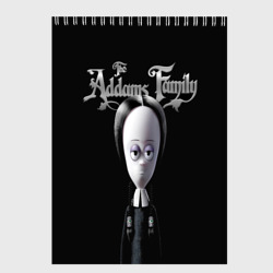 Скетчбук Addams Family Wednesday cartoon