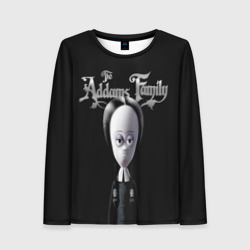 Женский лонгслив 3D Addams Family Wednesday cartoon