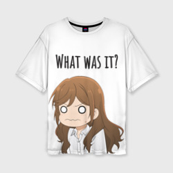 Женская футболка oversize 3D Хори из аниме ХориМия