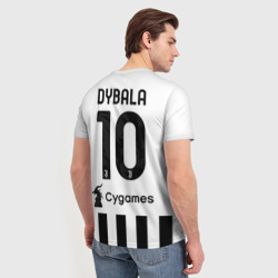 Мужская футболка 3D Дибала Ювентус форма 2021-2022 - фото 2