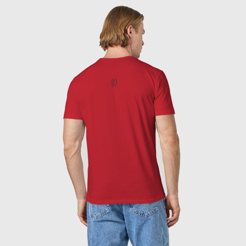 Мужская футболка хлопок Цитаты Маяковского, цвет красный - фото 4