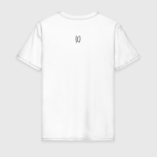 Мужская футболка хлопок Цитаты Маяковского, цвет белый - фото 2