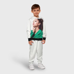 Детский костюм с толстовкой 3D Ариана в зелёном - фото 2