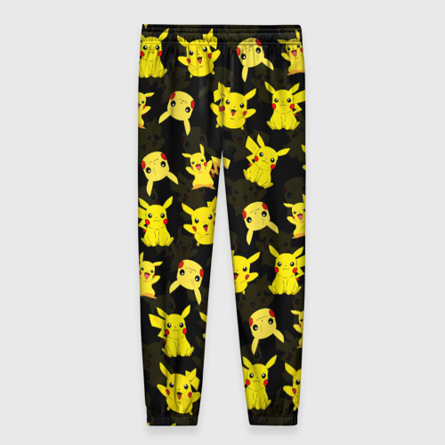 Женские брюки 3D Пикачу паттерн Pika Pikachu, цвет 3D печать - фото 2