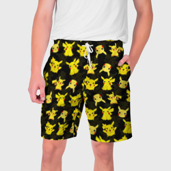 Мужские шорты 3D Пикачу паттерн Pika Pikachu