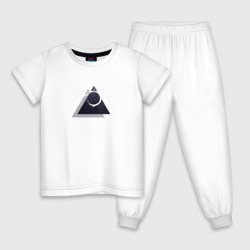 Детская пижама хлопок Космос в треугольнике