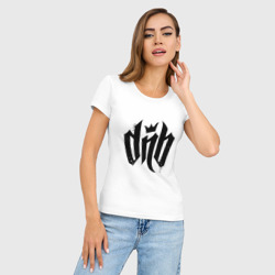 Женская футболка хлопок Slim DnВ - фото 2