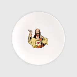 Тарелка Dogma - smile Jesus like
