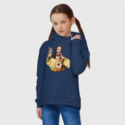 Детское худи Oversize хлопок Dogma - smile Jesus like - фото 2