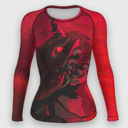 Женский рашгард 3D Evangelion Eva 01