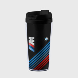 Термокружка-непроливайка BMW stripe