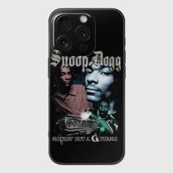 Чехол для iPhone 16 Pro Max силиконовый с защитой камеры Snoop Doggy Dogg