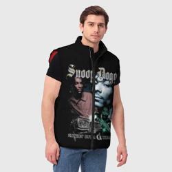 Мужской жилет утепленный 3D Snoop Doggy Dogg - фото 2