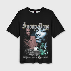 Женская футболка oversize 3D Snoop Doggy Dogg