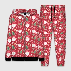 Женский костюм 3D Дед Мороз новый год